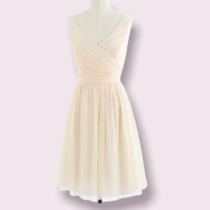 J. Crew Cream Sleeveless Cocktail Dress NWT Size 4 100% Silk